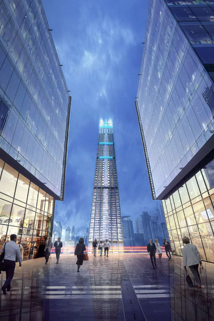 Burj Binghatti Jacob and Co Residences in Business Bay by Binghatti - Exterior Image 6