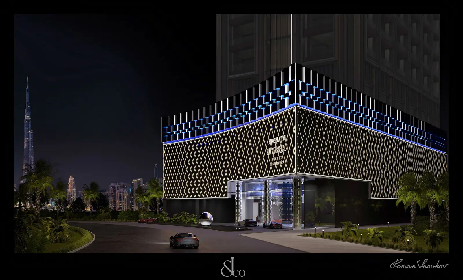 Burj Binghatti Jacob and Co Residences in Business Bay by Binghatti - Exterior Image 9