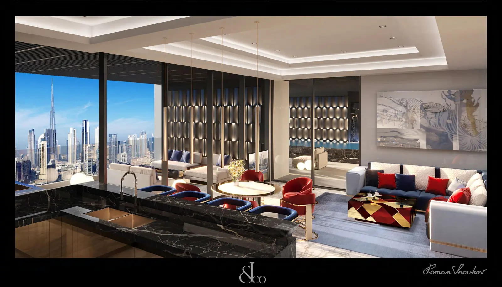 Burj Binghatti Jacob and Co Residences in Business Bay by Binghatti - Interior Image 9