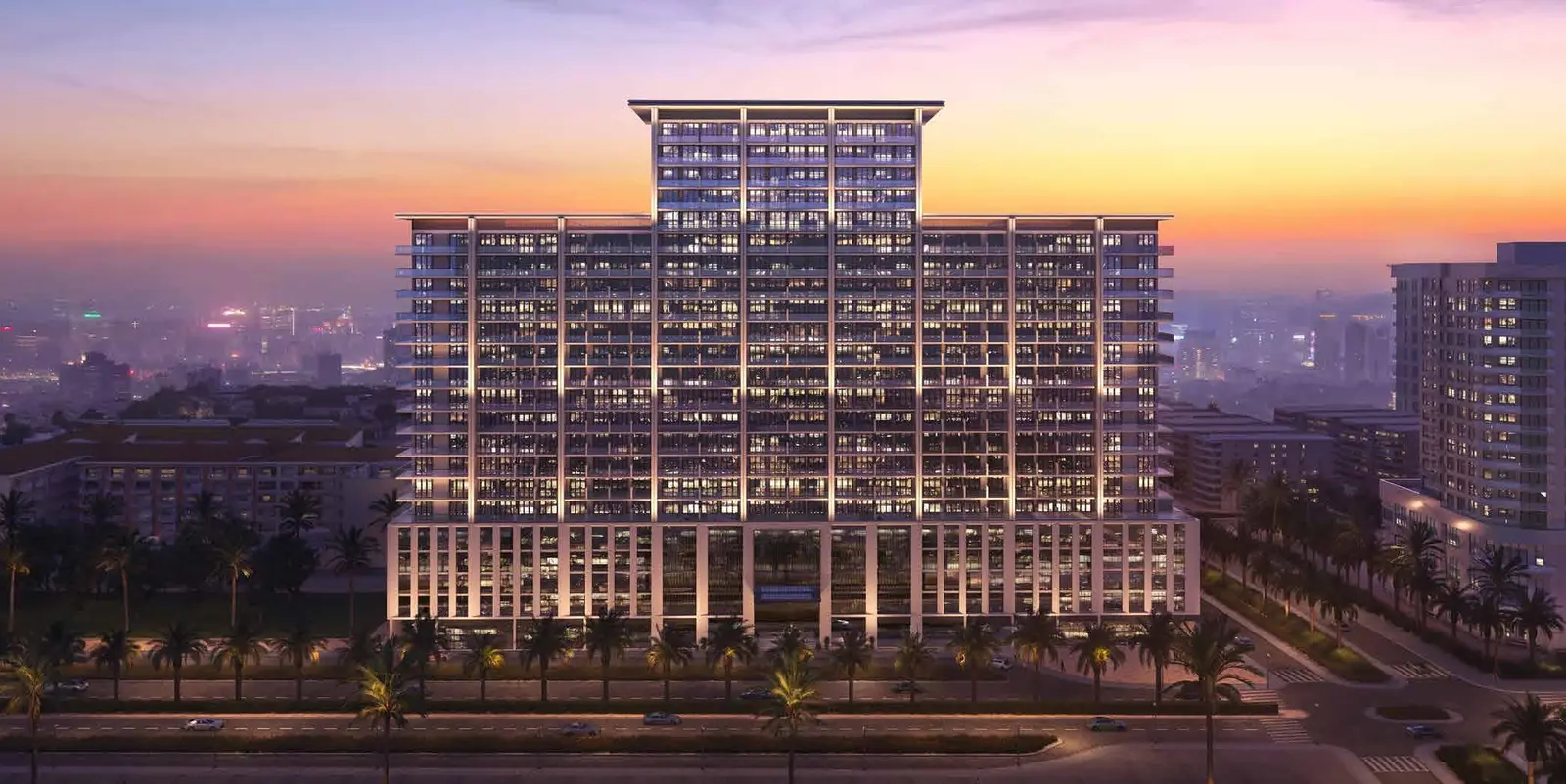 Binghatti Amberhall in Jumeirah Village Circle (JVC) by Binghatti - Exterior Image 1