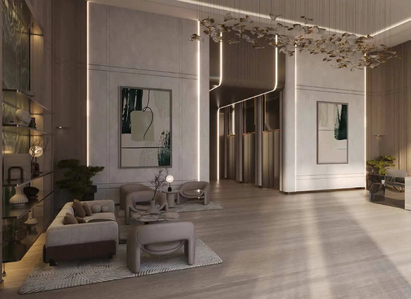 Binghatti Amberhall in Jumeirah Village Circle (JVC) by Binghatti - Lobby Image 3