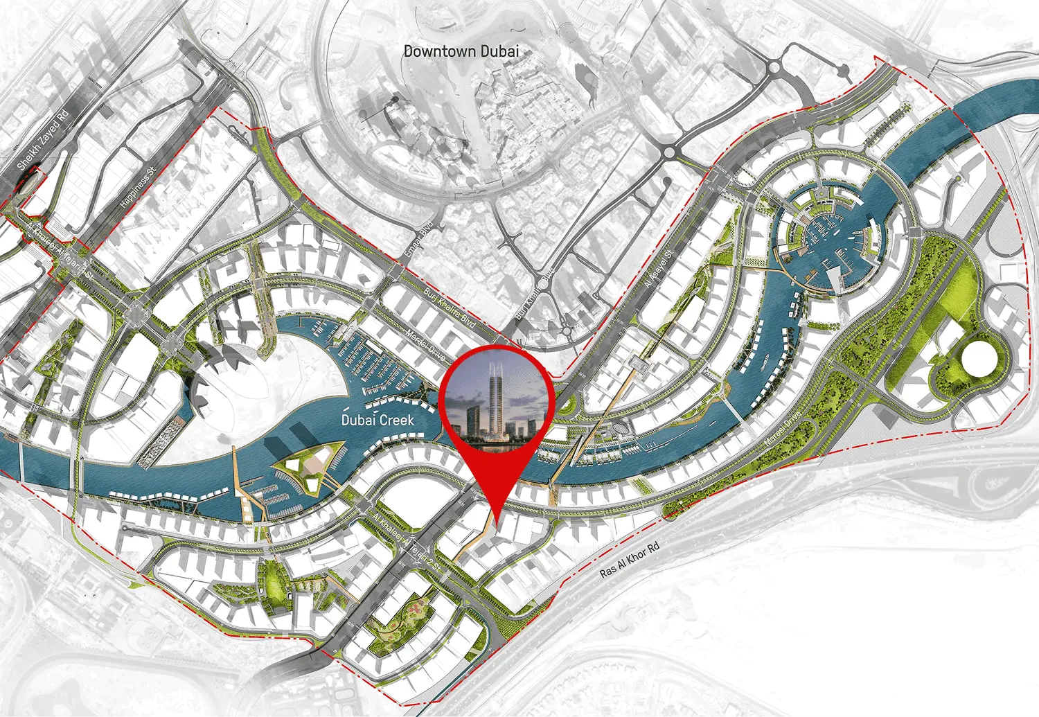 Binghatti Skyhall Master Plan