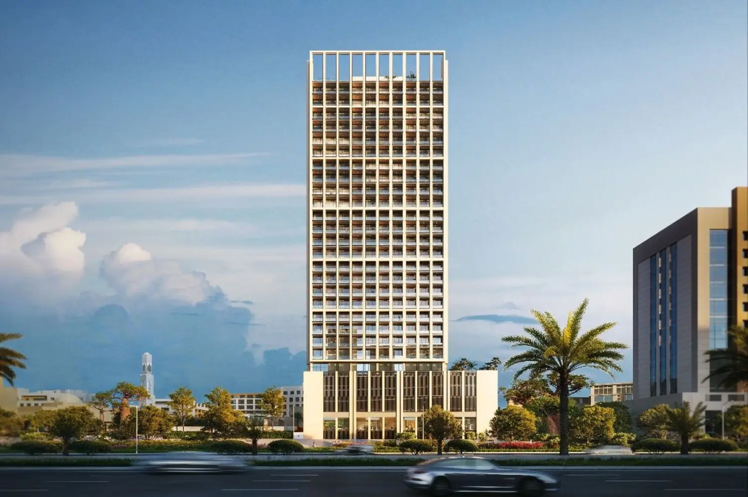 Binghatti Moonlight in Al Jaddaf by Binghatti - Exterior Image 4