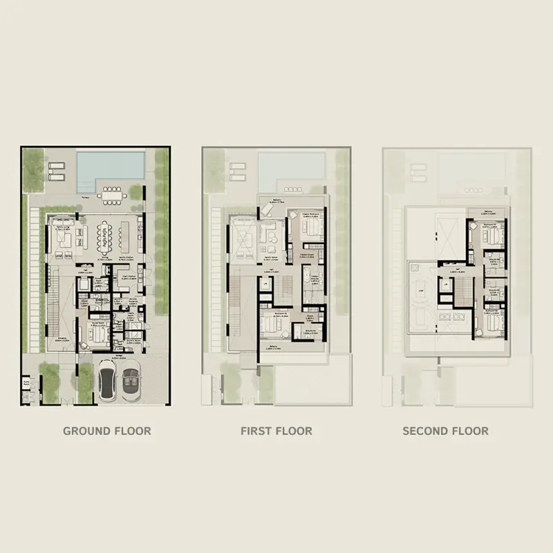 5 bedroom Villa -  Nad Al Sheba Gardens Phase 9