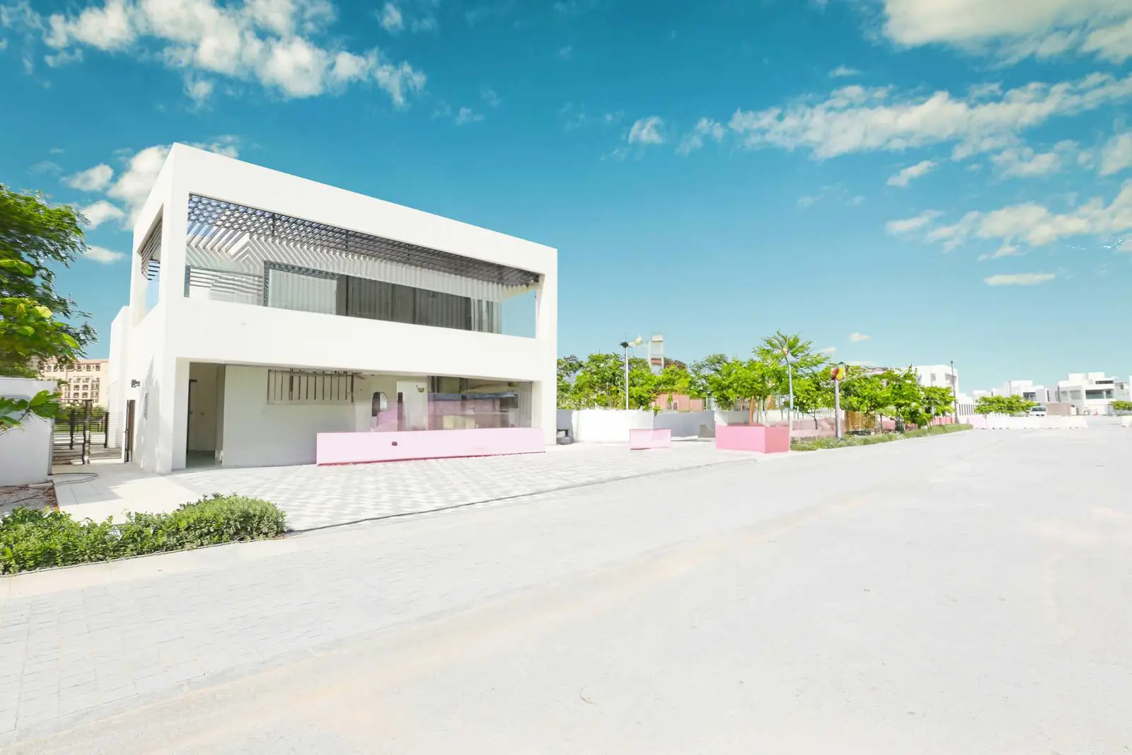 Outdoor leisure spaces and villas at Jawaher Al Saadiyat Saadiyat Island Abu Dhabi..jpg