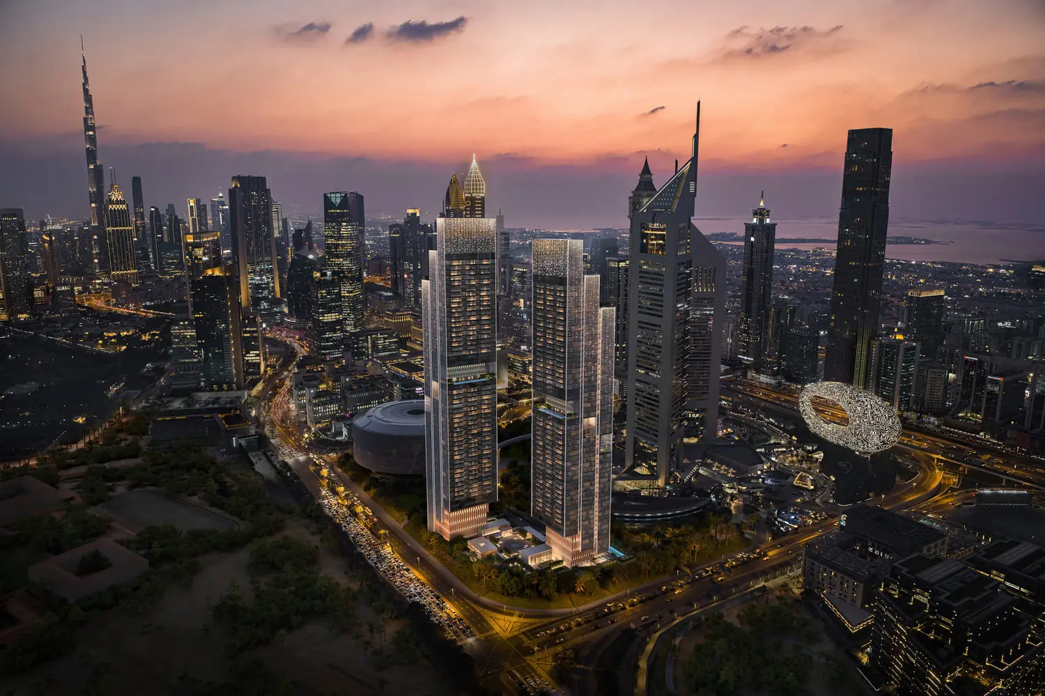 Jumeirah Residences Emirates Towers Master Plan 2