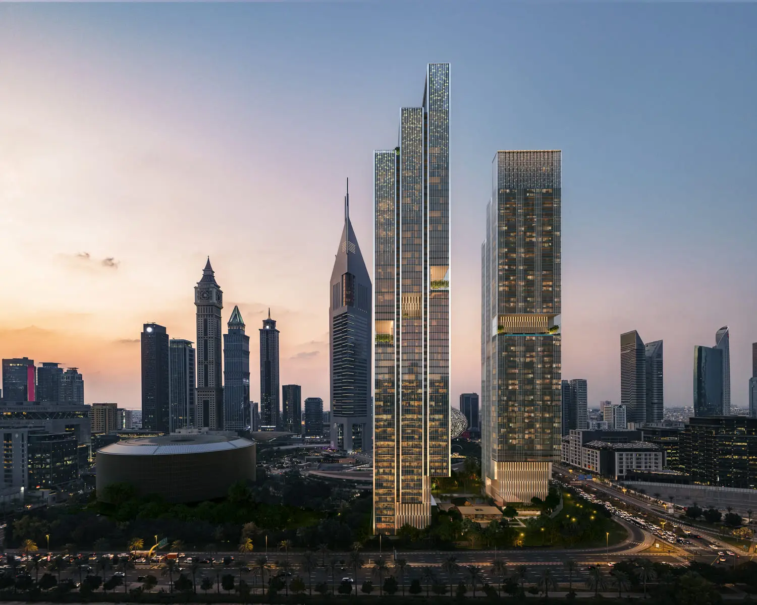 Jumeirah Residences Emirates Towers in Trade Centre 2 by Meraas - Exterior Image 5