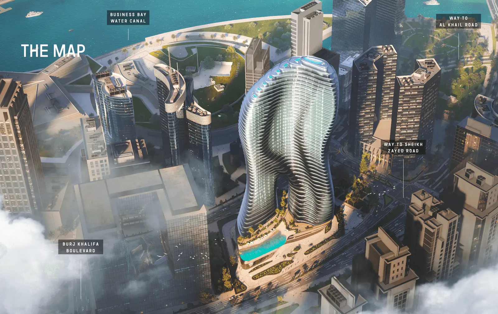 Bugatti Residences by Binghatti Master Plan