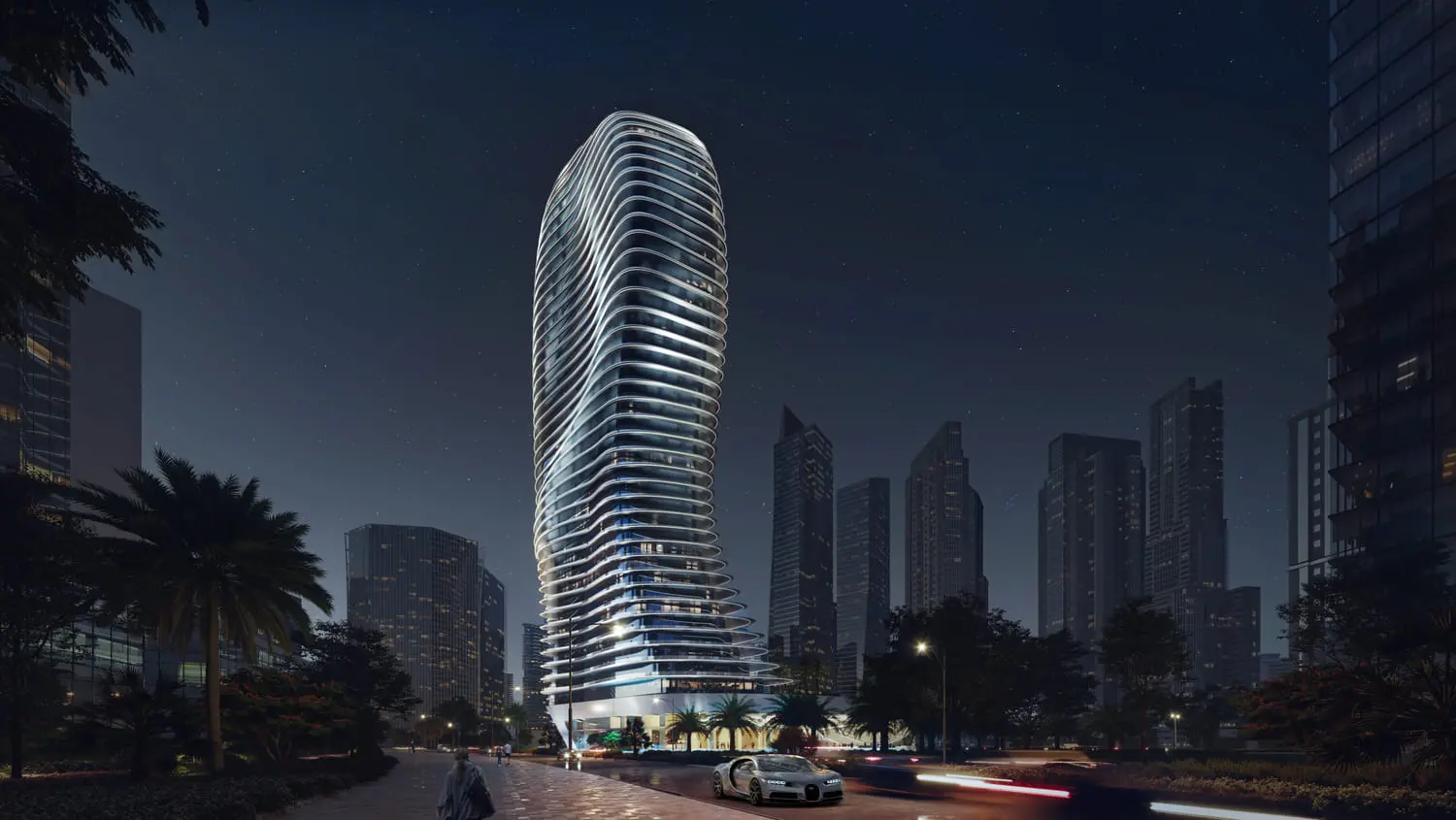 Bugatti Residences by Binghatti in Business Bay by Binghatti - Exterior Image 7