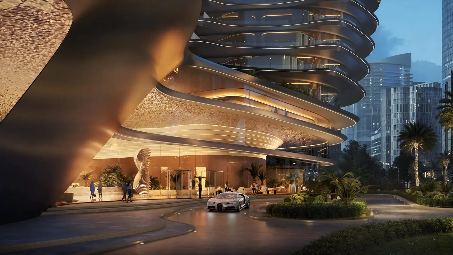 Bugatti Residences by Binghatti in Business Bay by Binghatti - Exterior Image 10