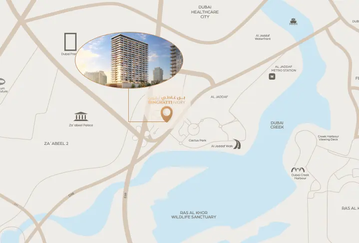 Binghatti Ivory Master Plan