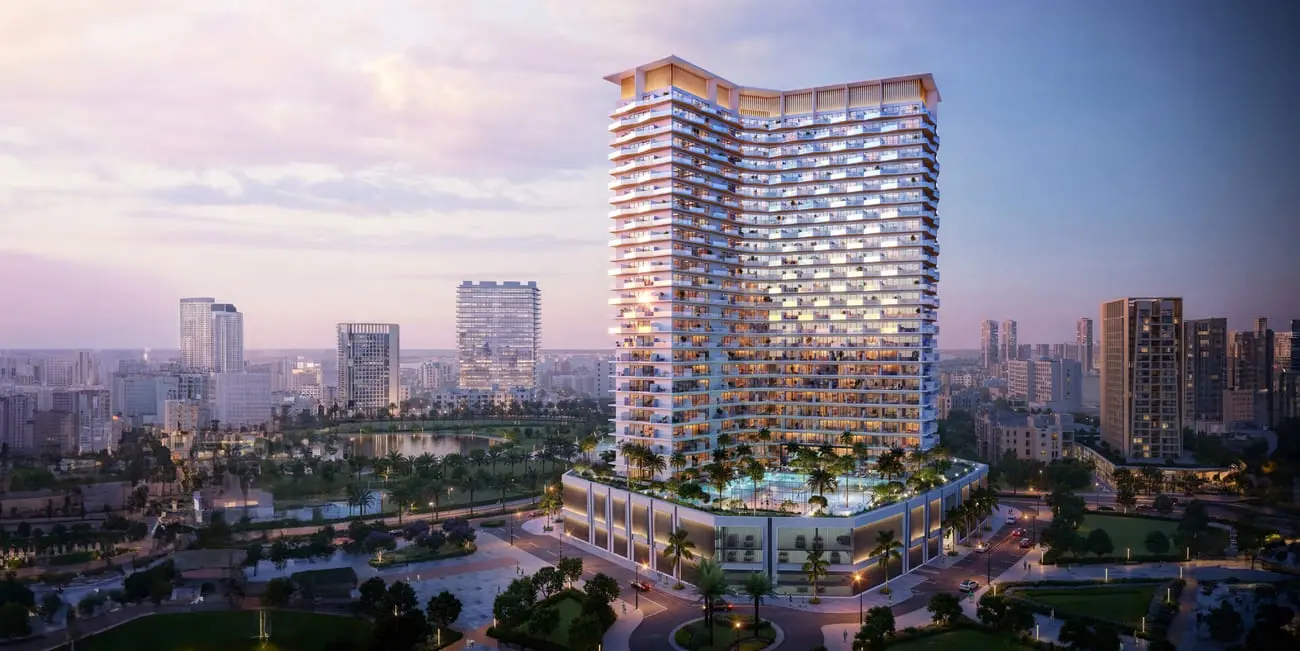 Binghatti Haven in Dubai Sports City by Binghatti - Exterior Image 2