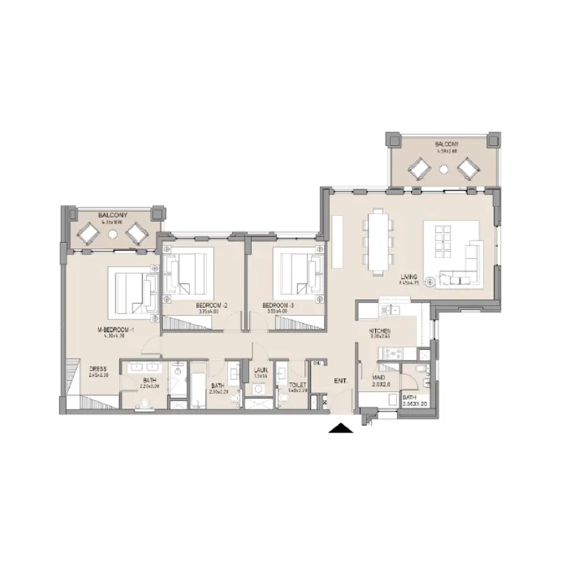 3 bedroom