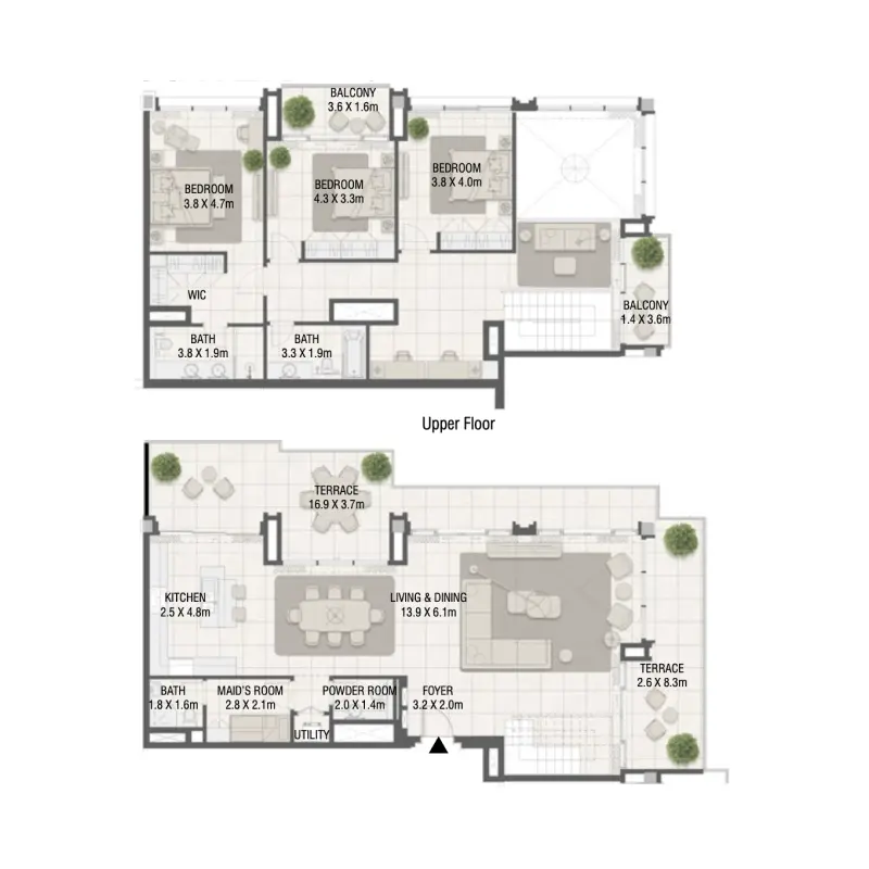 3 bedroom
