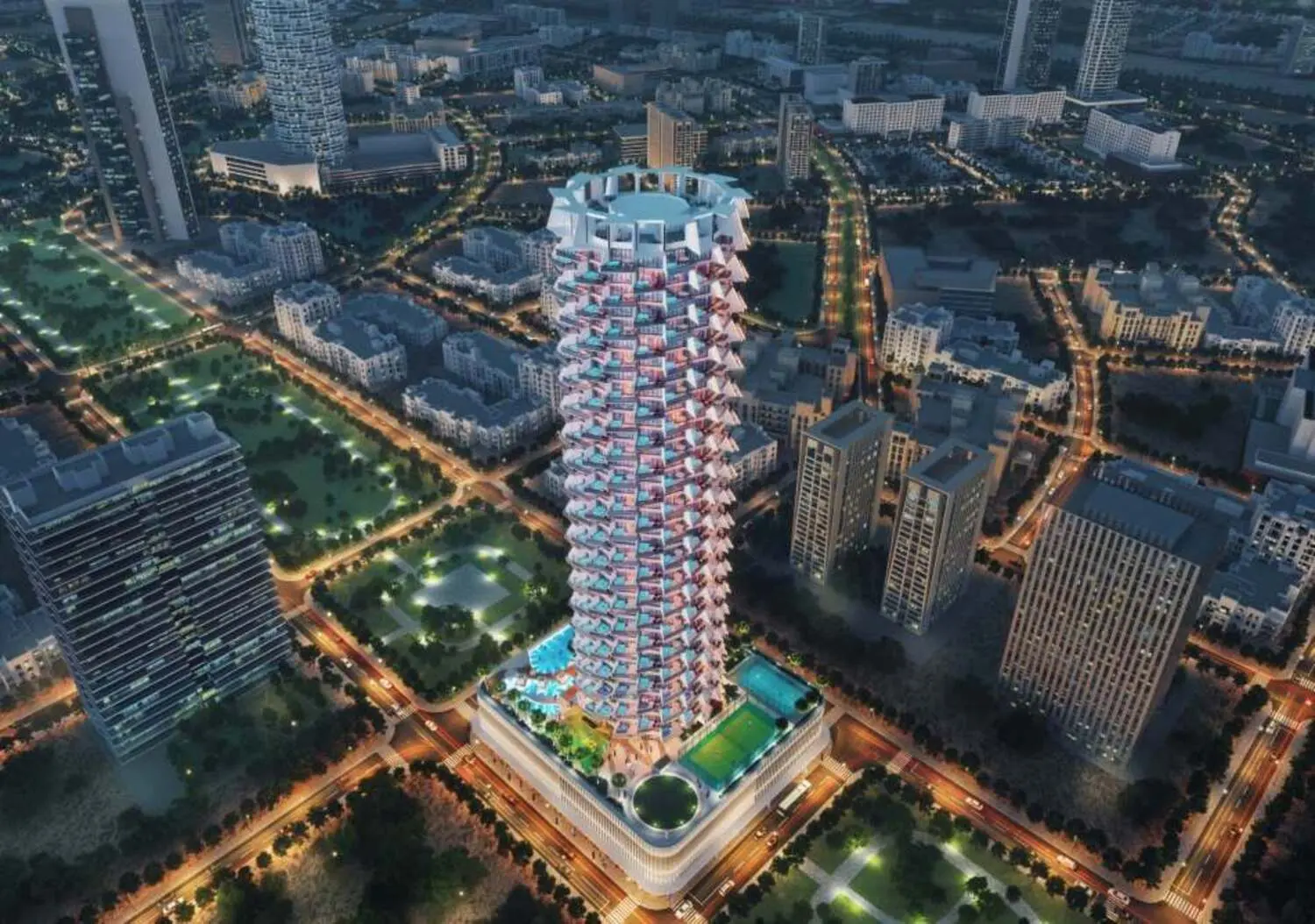 Binghatti Royale in Jumeirah Village Circle (JVC) by Binghatti