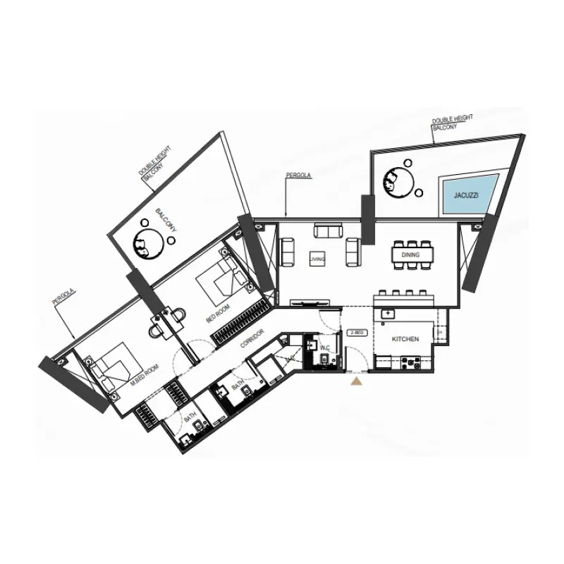 2 bedroom