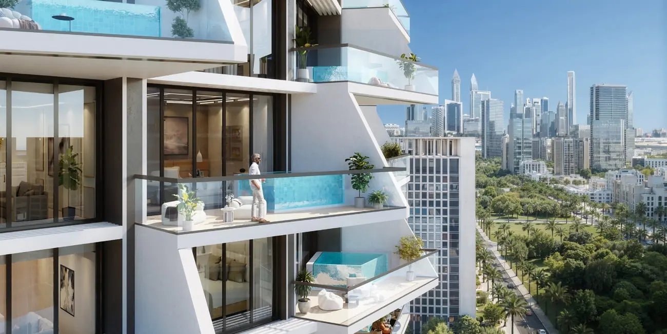 Binghatti Grove in Jumeirah Village Circle (JVC) by Binghatti - Exterior Image 5