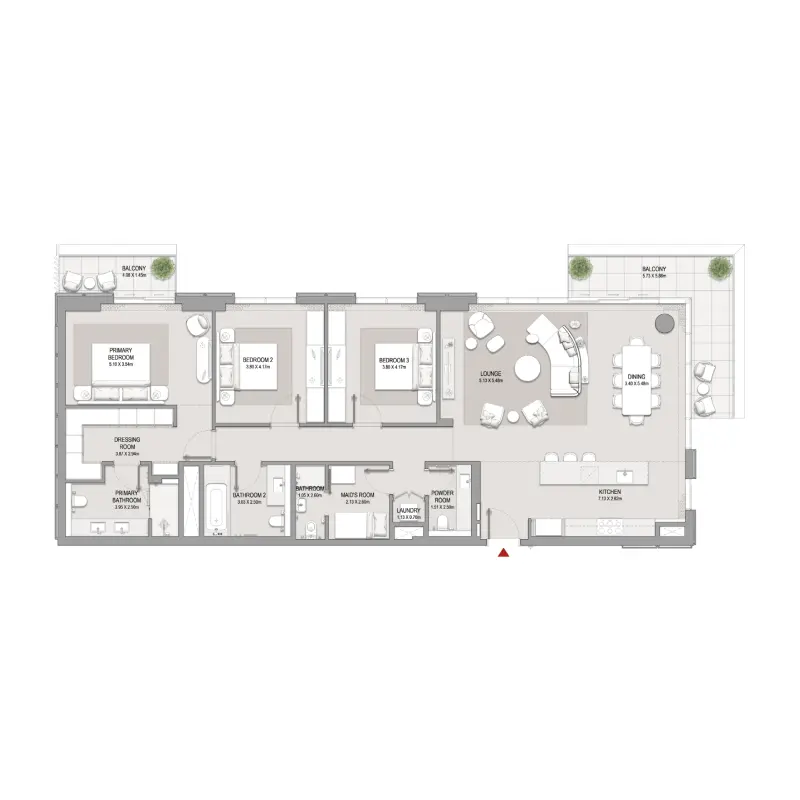 3 bedroom