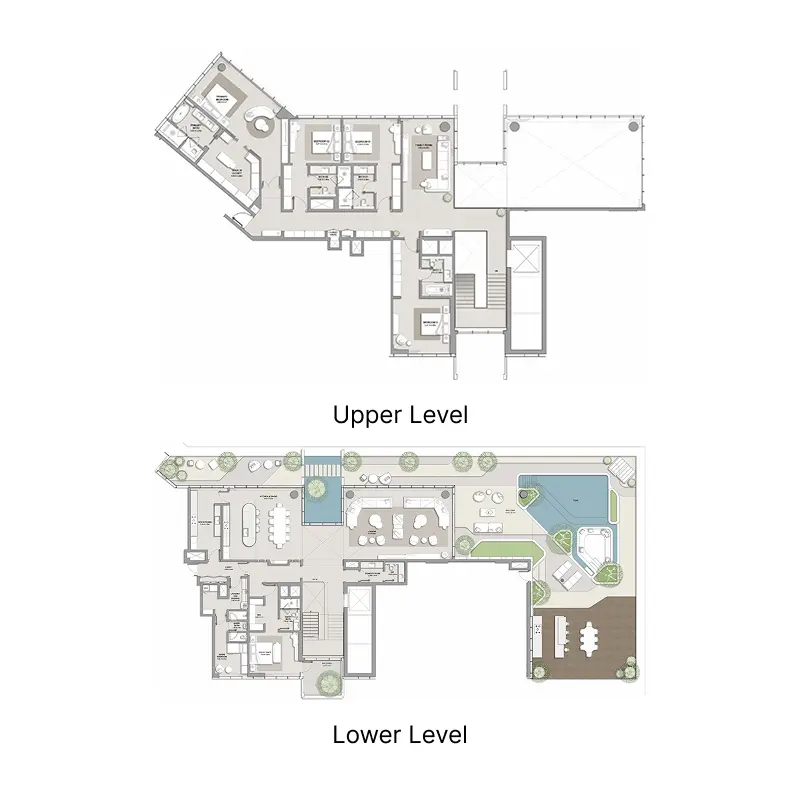5 bedroom + pool Penthouse -  City Walk Crestlane