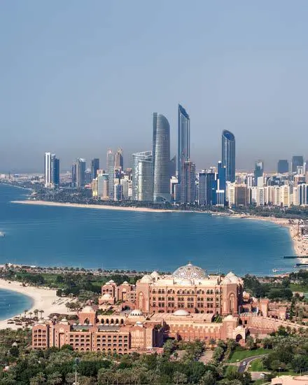 Upscale residential neighborhood at Bab Al Qasr Canal View Residence Abu Dhabi designed for waterfront luxury and leisure lifestyle..jpg