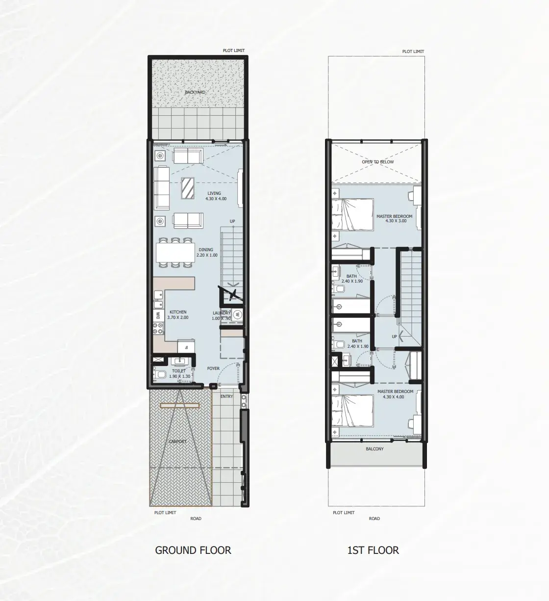 2 Bedrooms townhouse - Verdana V