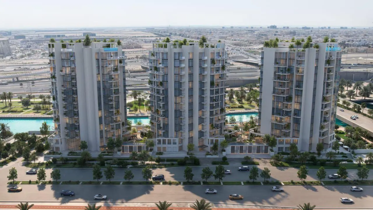Bab Al Qasr Canal View Residence community in Al Raha Beach Abu Dhabi combining modern living with canal-side serenity.jpg
