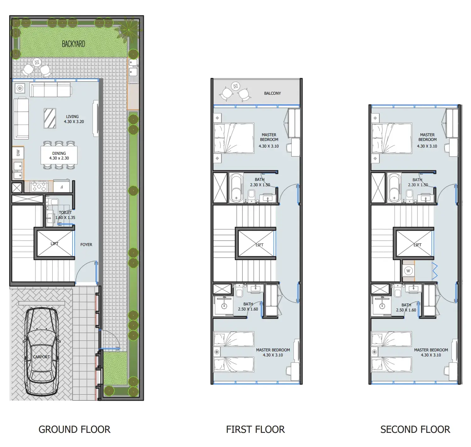 4 Bedrooms townhouse - Verdana III