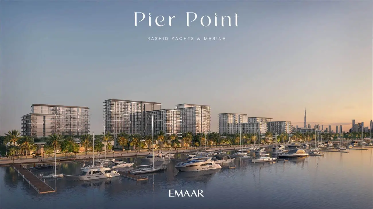 Pier Point in Rashid Yachts and Marina by EMAAR - Exterior Image 2