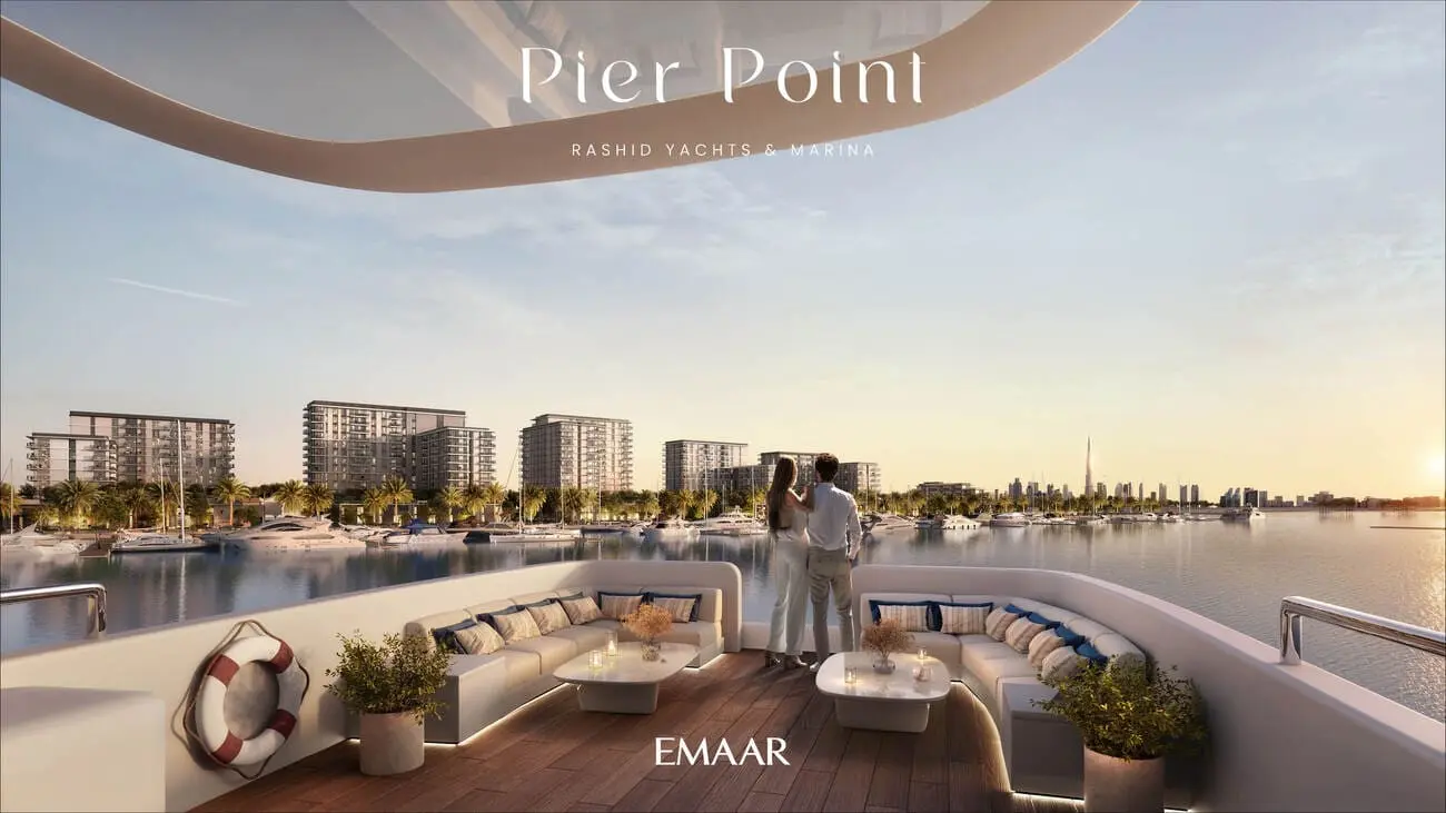 Pier Point in Rashid Yachts and Marina by EMAAR - Exterior Image 3