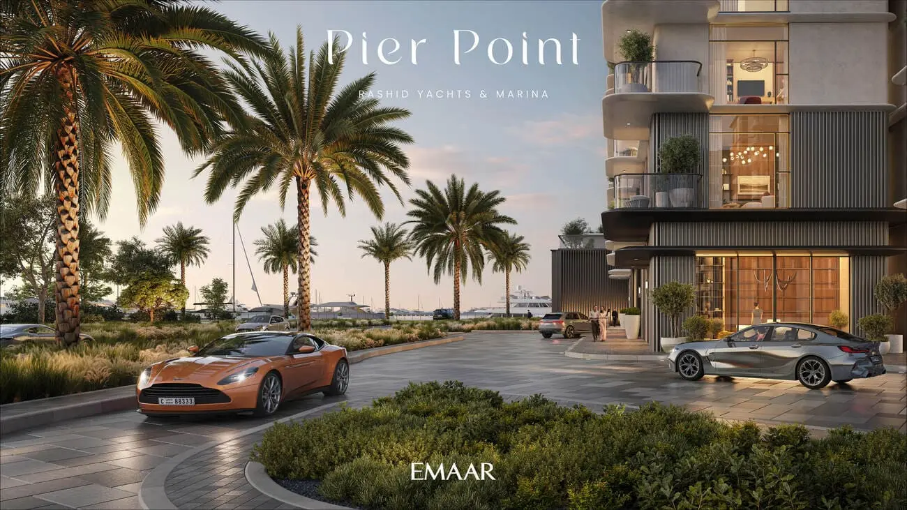 Pier Point in Rashid Yachts and Marina by EMAAR - Exterior Image 4