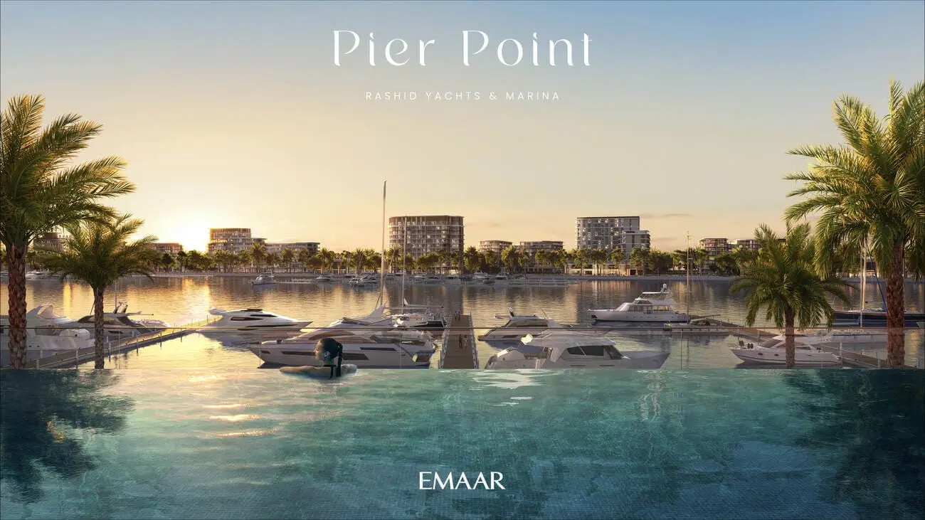 Pier Point in Rashid Yachts and Marina by EMAAR - Exterior Image 5