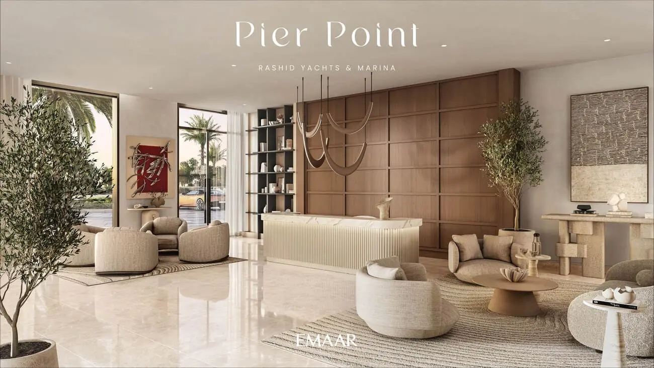 Pier Point in Rashid Yachts and Marina by EMAAR - Lobby Image 1