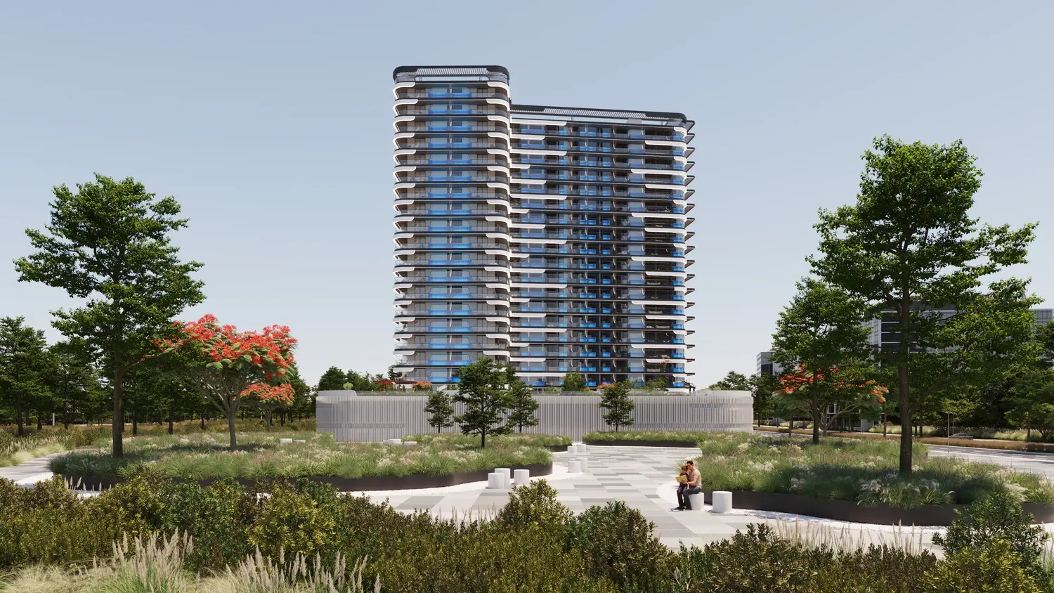 Samana Resorts in Dubai Production City by Samana - Exterior Image 2