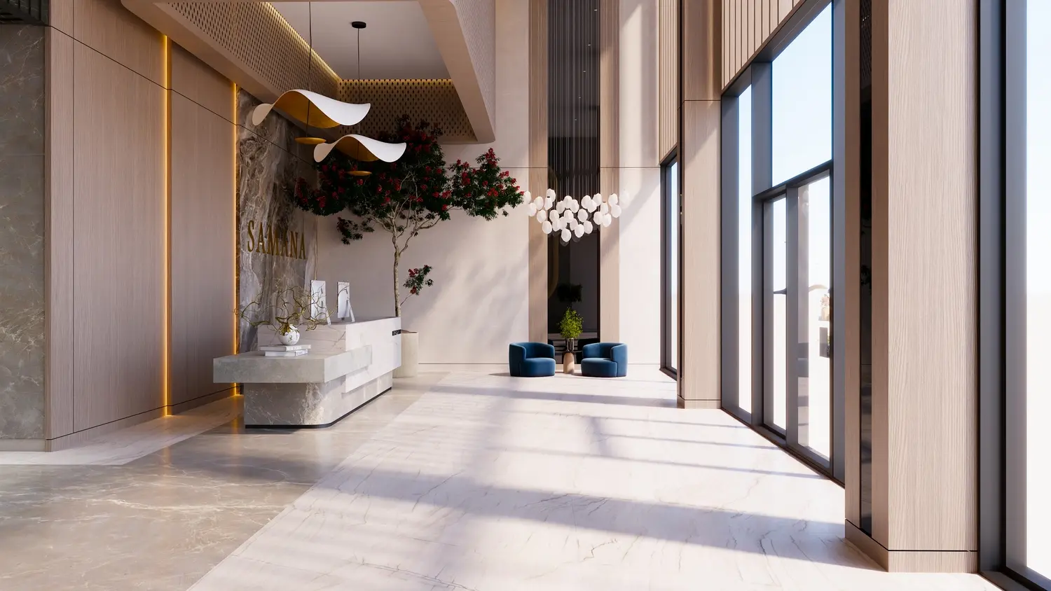 Samana Resorts in Dubai Production City by Samana - Lobby Image 2