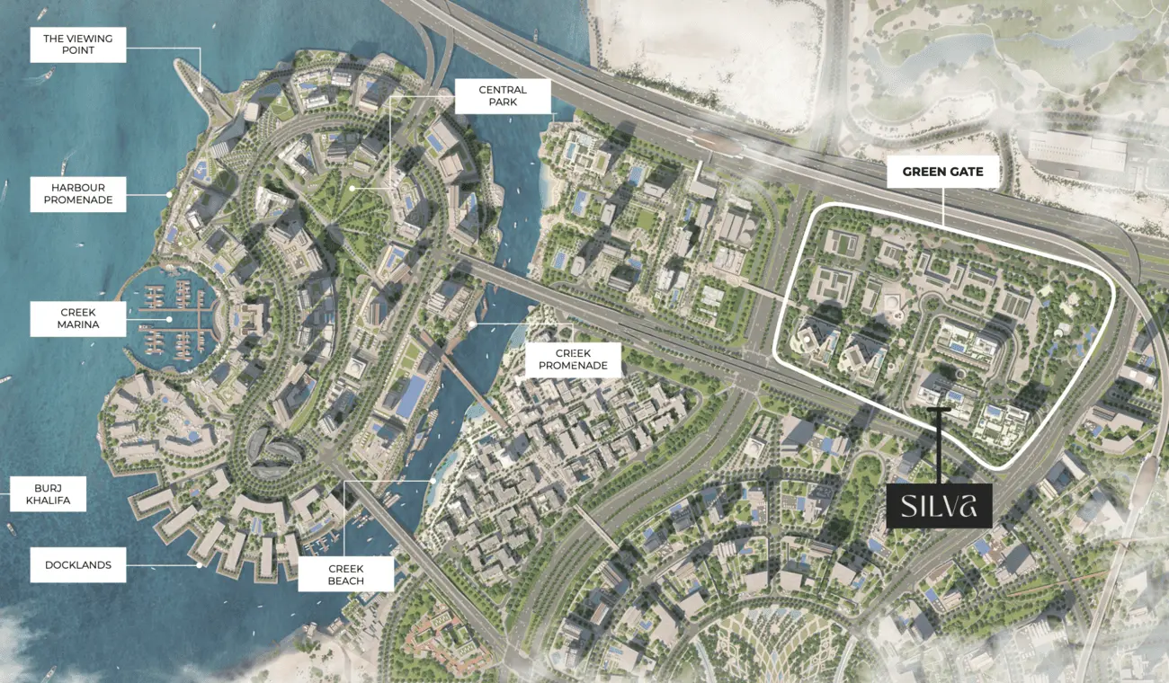 Silva Dubai Creek Harbour Master Plan