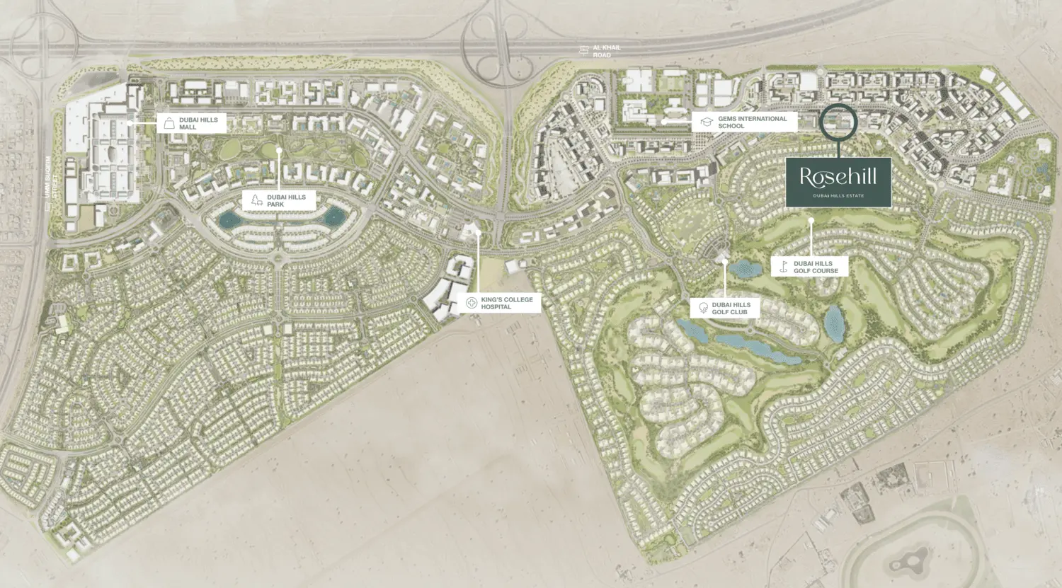 Rosehill master plan