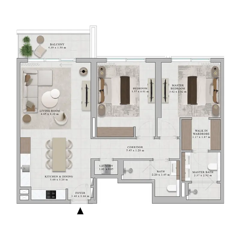2 bedroom Apartments -  Rosehill