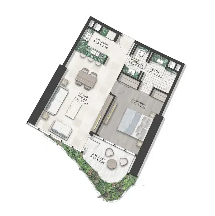 1 Bedroom apartments - Safa One de Grisogono