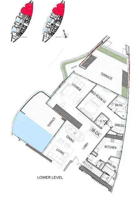 3 Bedrooms apartments - Safa One de Grisogono