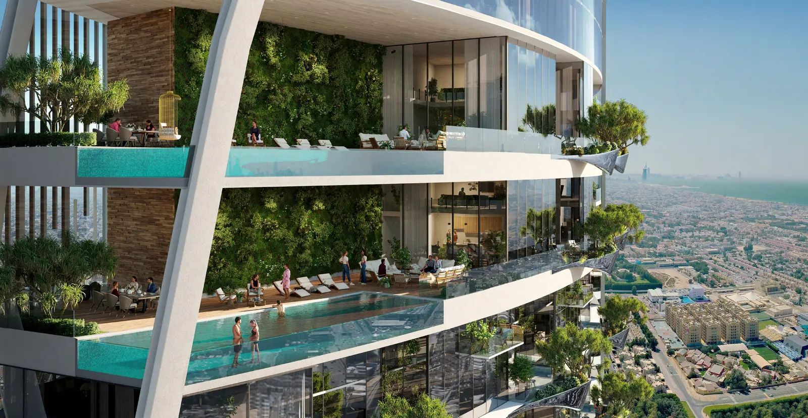 Safa One de Grisogono in Wadi Al Safa 5 by DAMAC - Exterior Image 2