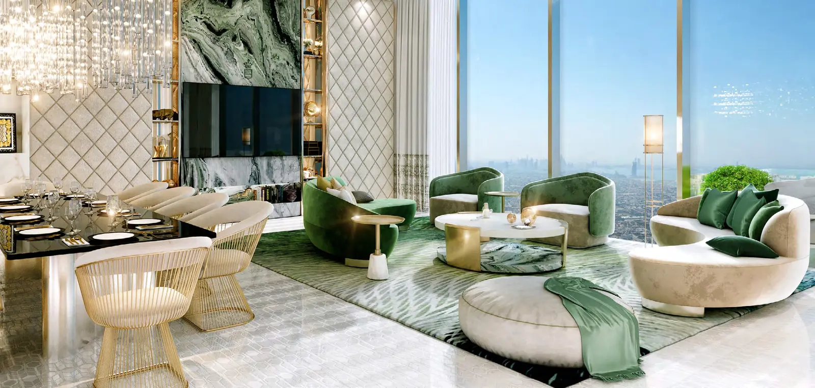 Safa One de Grisogono in Wadi Al Safa 5 by DAMAC - Interior Image 6