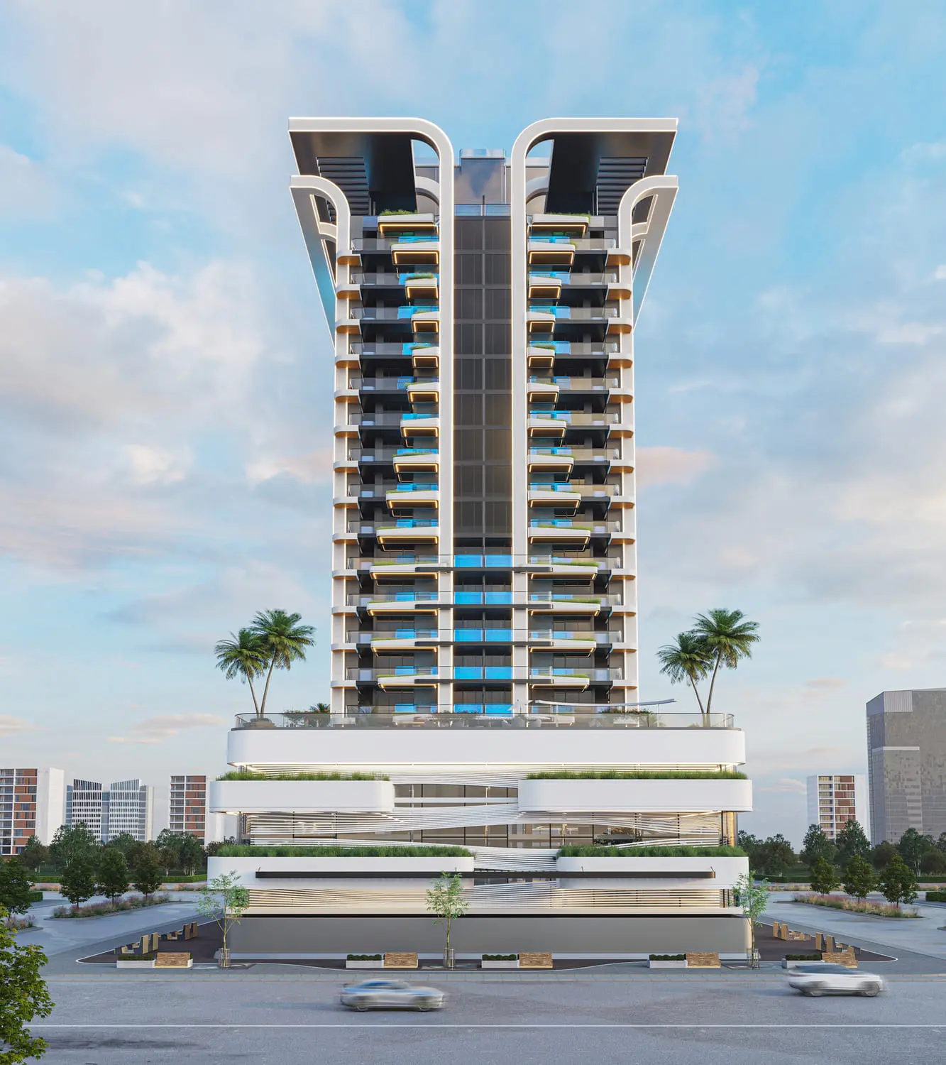 Samana Manhattan in Jumeirah Village Circle (JVC) by Samana - Exterior Image 2
