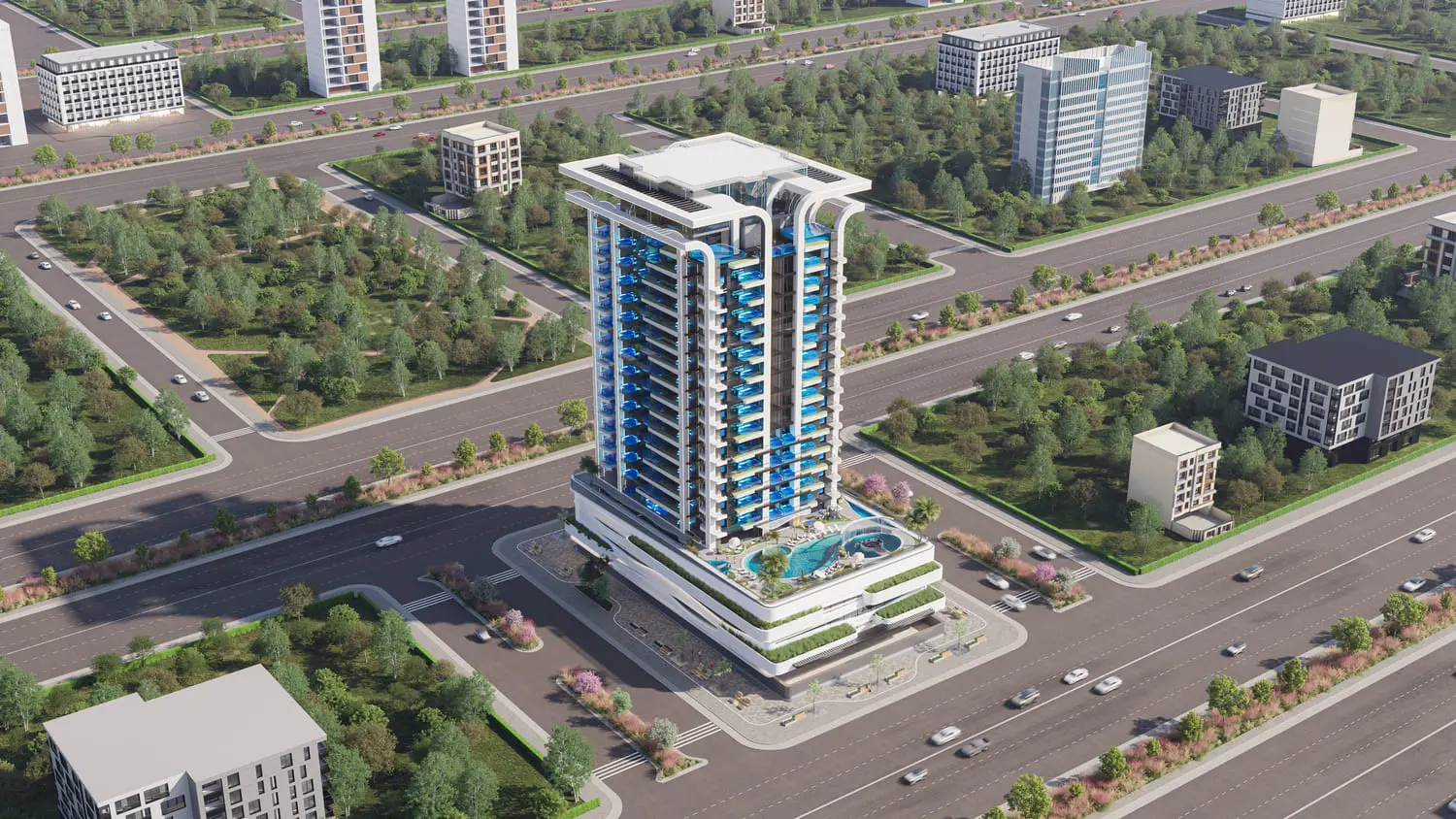 Samana Manhattan in Jumeirah Village Circle (JVC) by Samana - Exterior Image 9