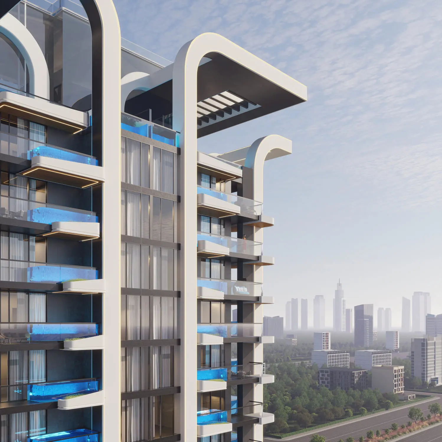 Samana Manhattan 2 in Jumeirah Village Circle (JVC) by Samana - Exterior Image 5