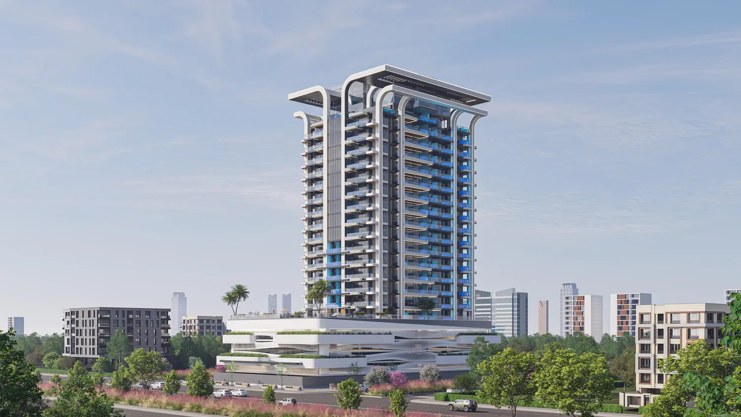 Samana Manhattan 2 in Jumeirah Village Circle (JVC) by Samana - Exterior Image 7