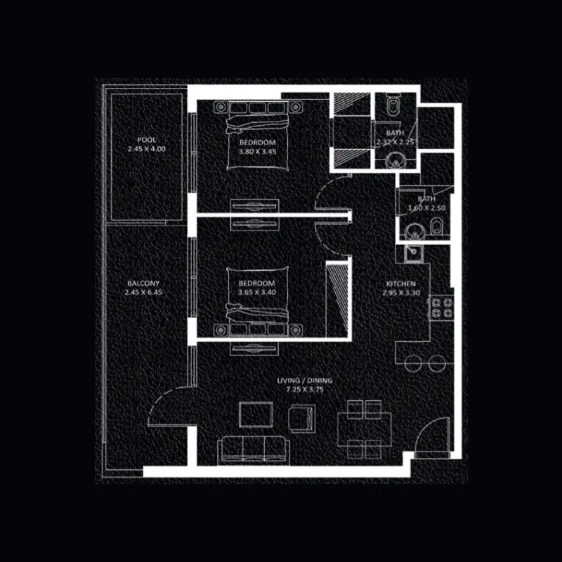 2 bedroom