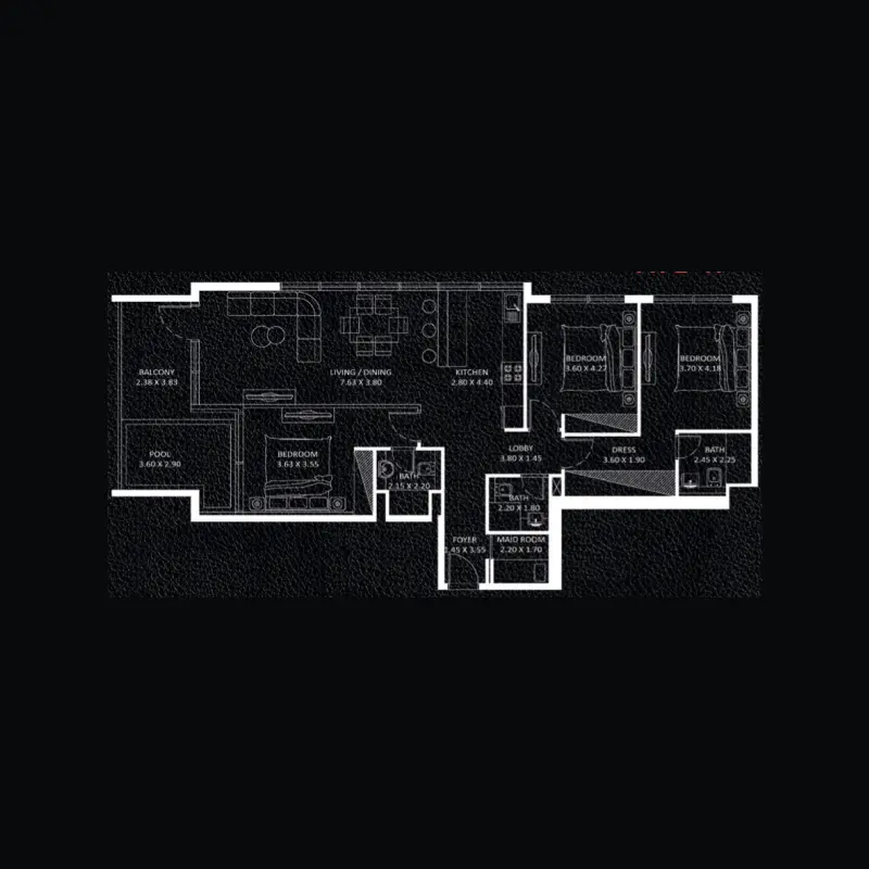 3 bedroom