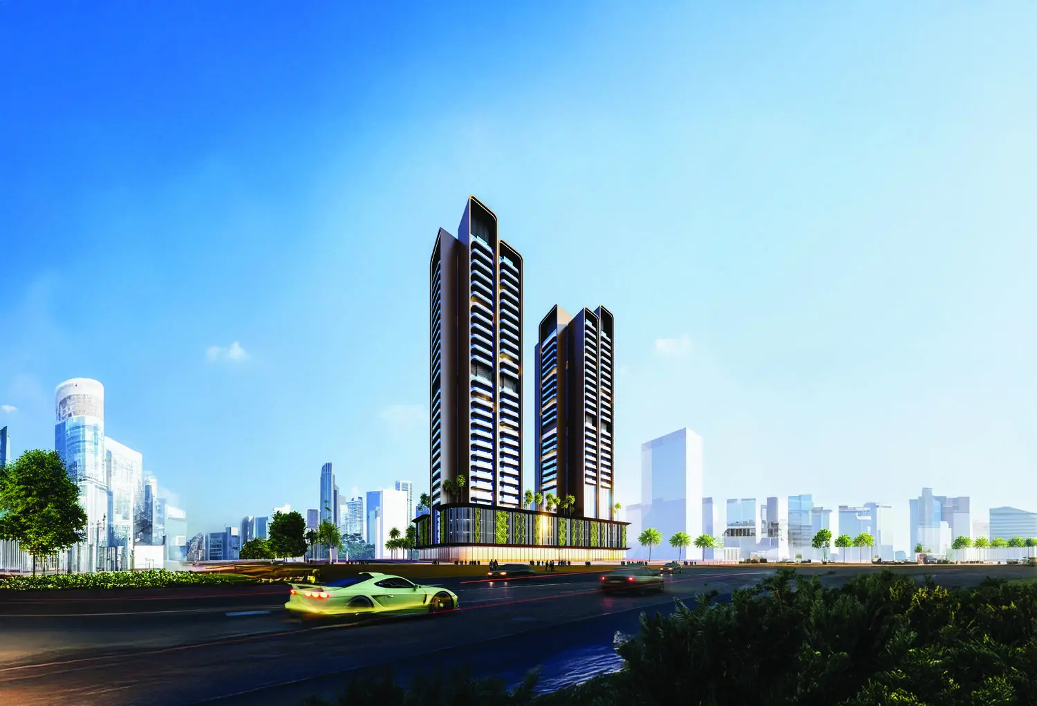 Guzel Towers master plan