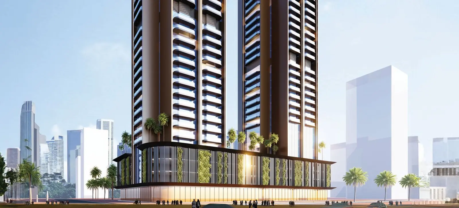 Guzel Towers in Jumeirah Village Triangle by Tiger Group - Exterior Image 2
