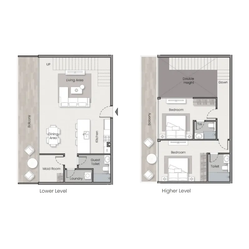 2 bedroom